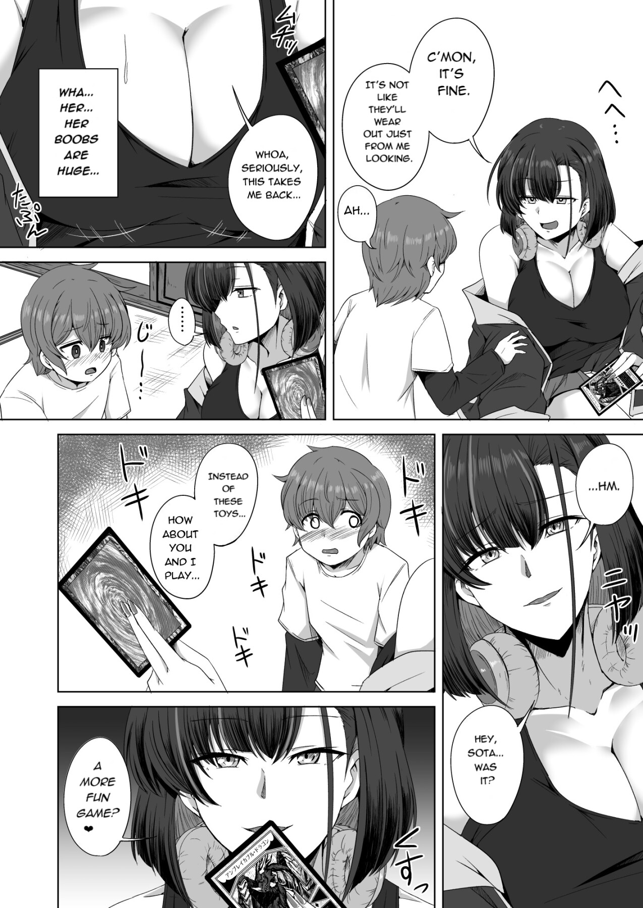 Hentai Manga Comic-My Slightly Dangerous Cousin Showed Me How to *Play* a Lewd Game While My Parents Weren't Looking-Read-8